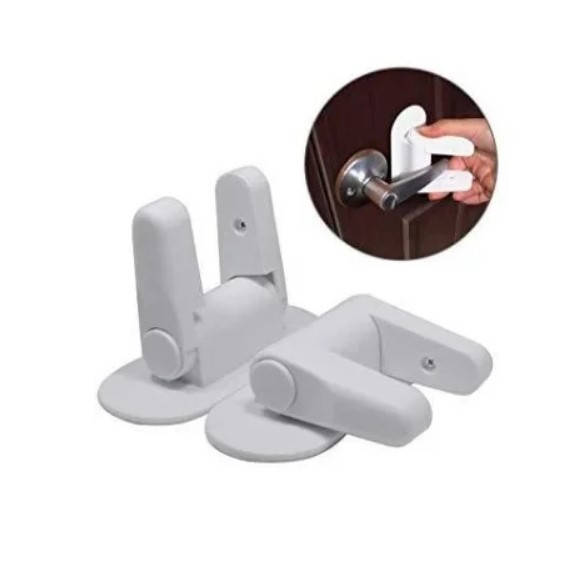 

Детский замок или защелка Door Lever Lock | Замок-блокиратор детский, Белый