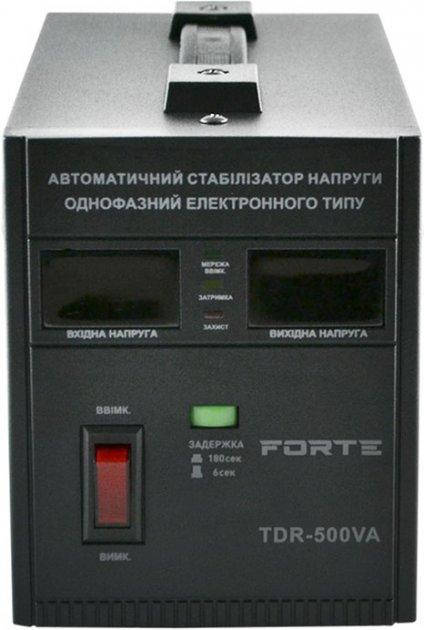 

Стабилизатор напряжения Forte TDR-500VA(1776649041)