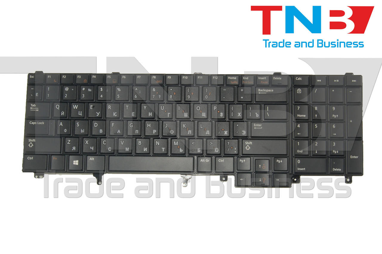 

Клавиатура Dell Latitude E6520 E5530 оригинал, Черный