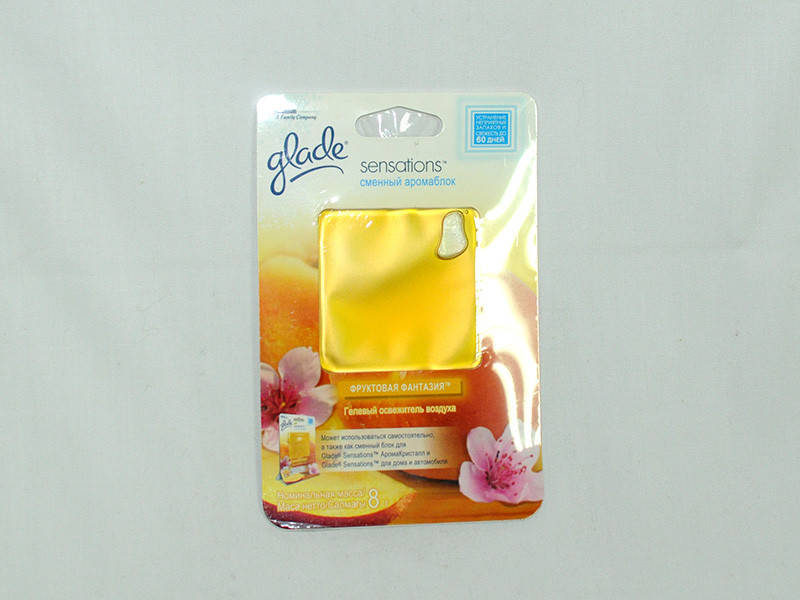 

Освіж. Glade змінний Sensations Пластина/Фруктова фантазія