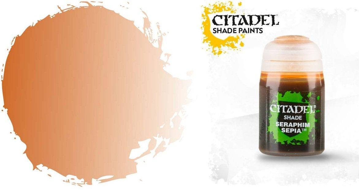 

Shade: Seraphim Sepia, 24 мл. Краска акриловая Citadel.