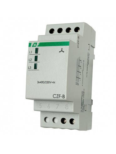 

Реле контроля фаз CZF-B 3х400В/230V+N 10А (ДПФ-В) F&F