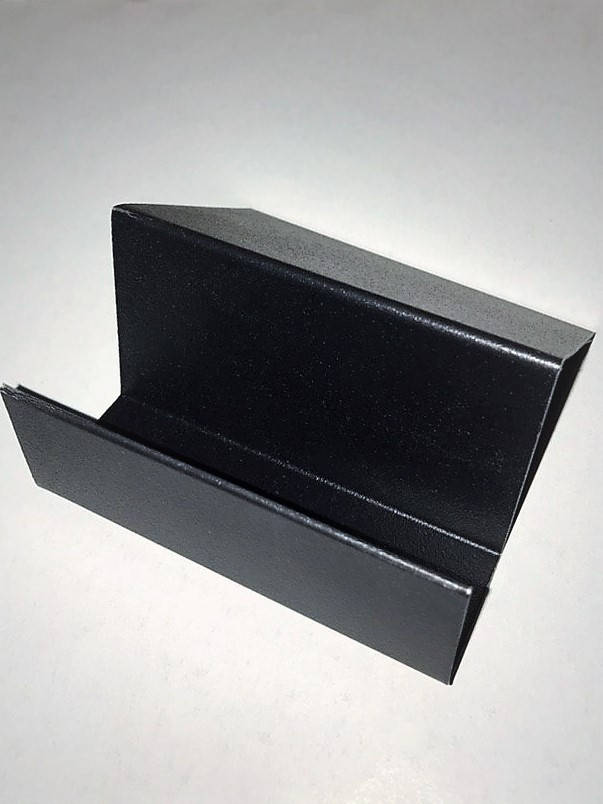 

Визитница 5х9 см. Подставка для визиток. Меловая, Черный