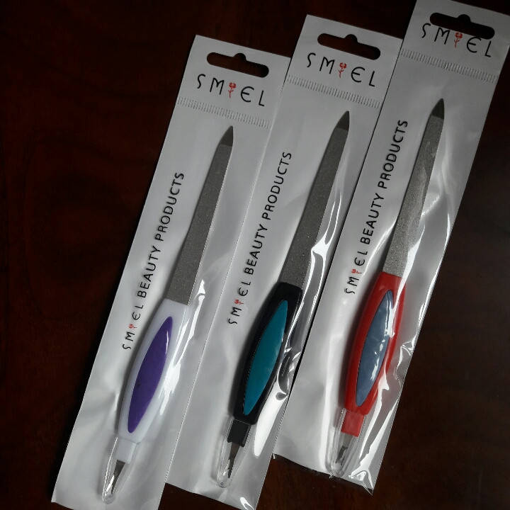 

Цветные металические пилочки с триммером