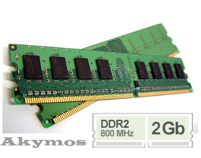 

Планка 2GB DDR2 800MHz для всех чипсетов Intel/AMD