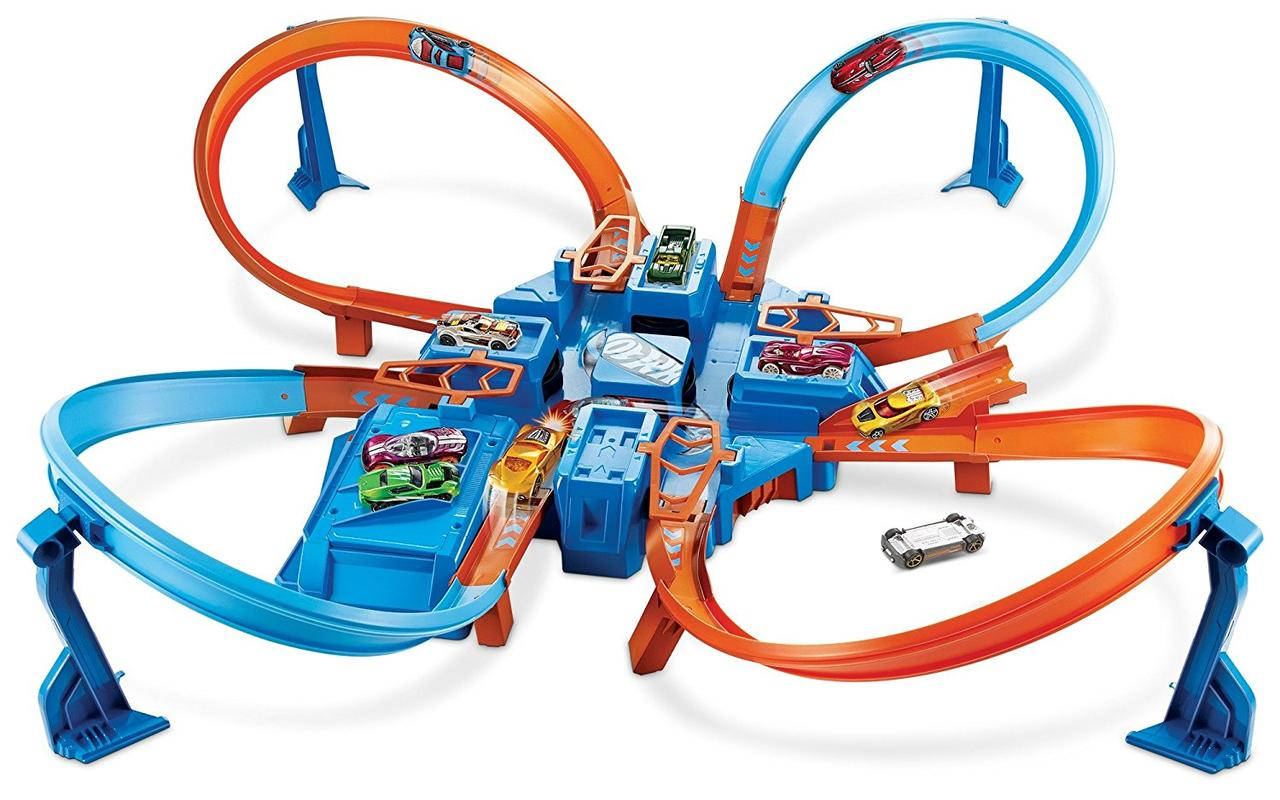 

Хот Вилс Авария крест накрест Hot Wheels Criss Cross Crash Track Set DTN42