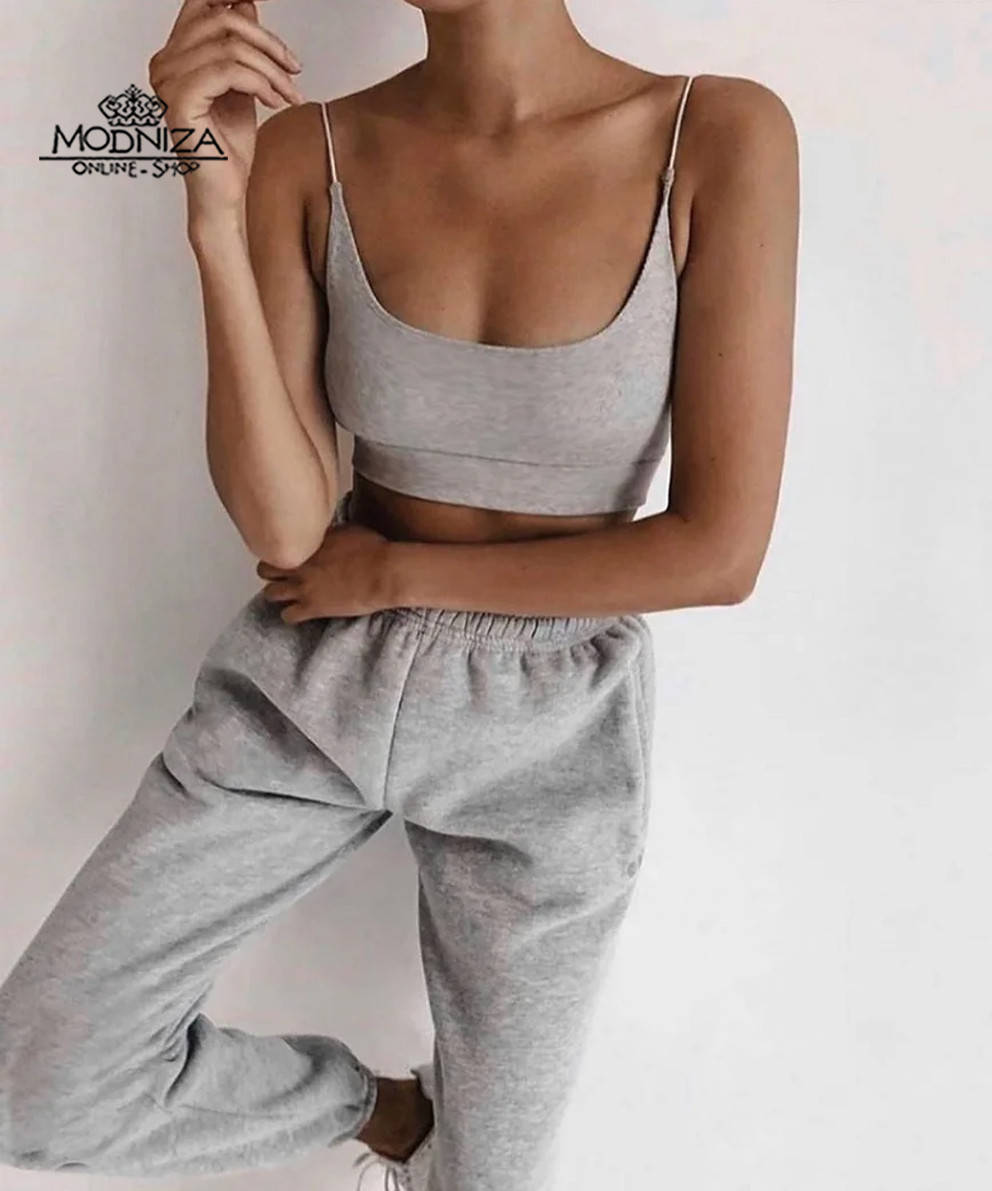 

Спортивный костюм с топом "Slim Body"