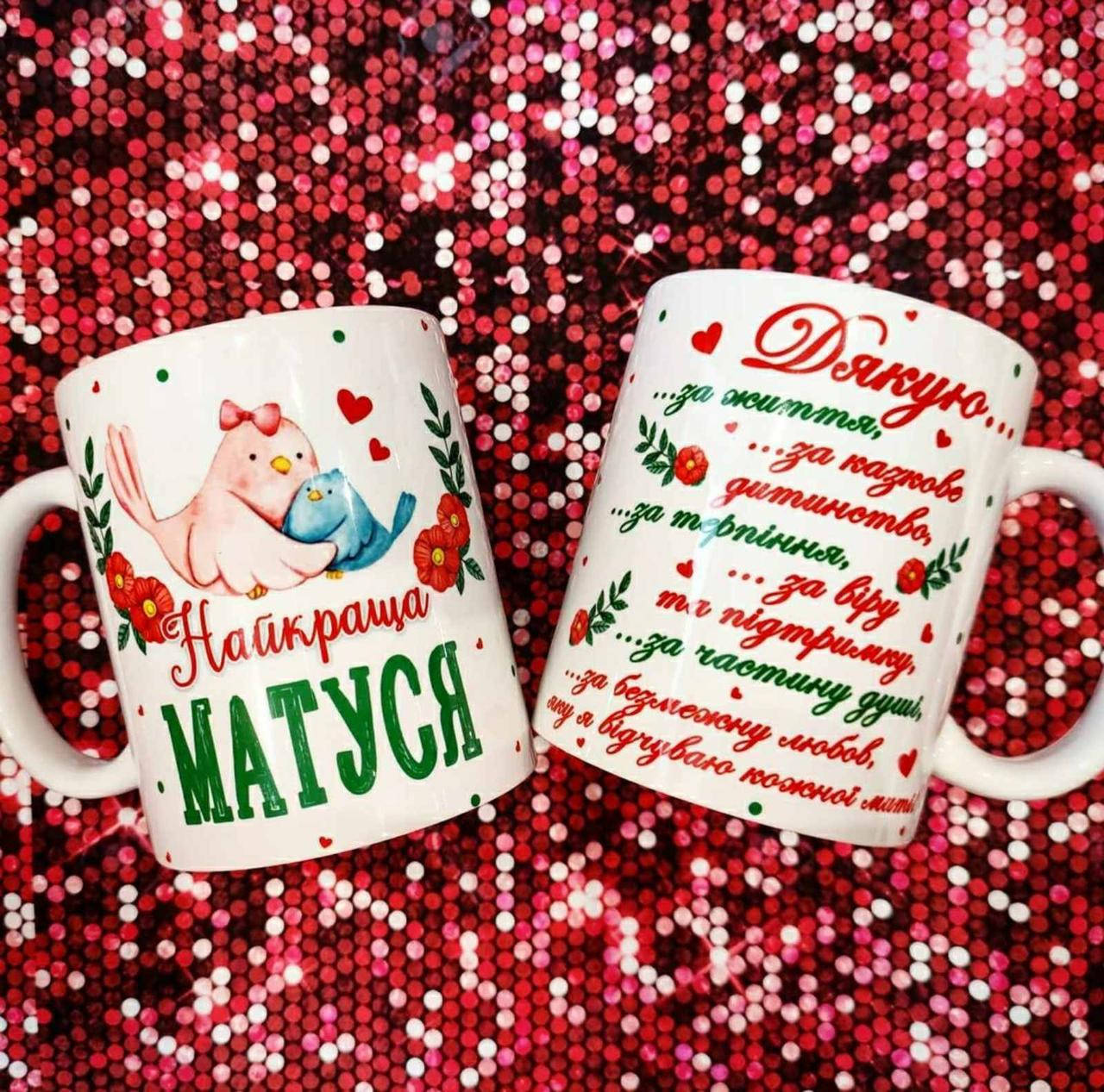 

Чашка -"Найкраща матуся"