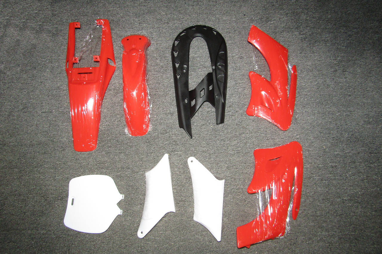 

Комплект пластика для детского байка мини крос мото байк Pit Bike 49сс пластик минимото миник кросовый пит бай