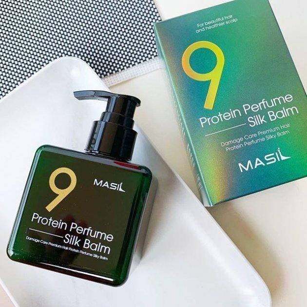 

Парфюмированный бальзам для волос с протеинами Masil 9 Protein Perfume Silk Balm