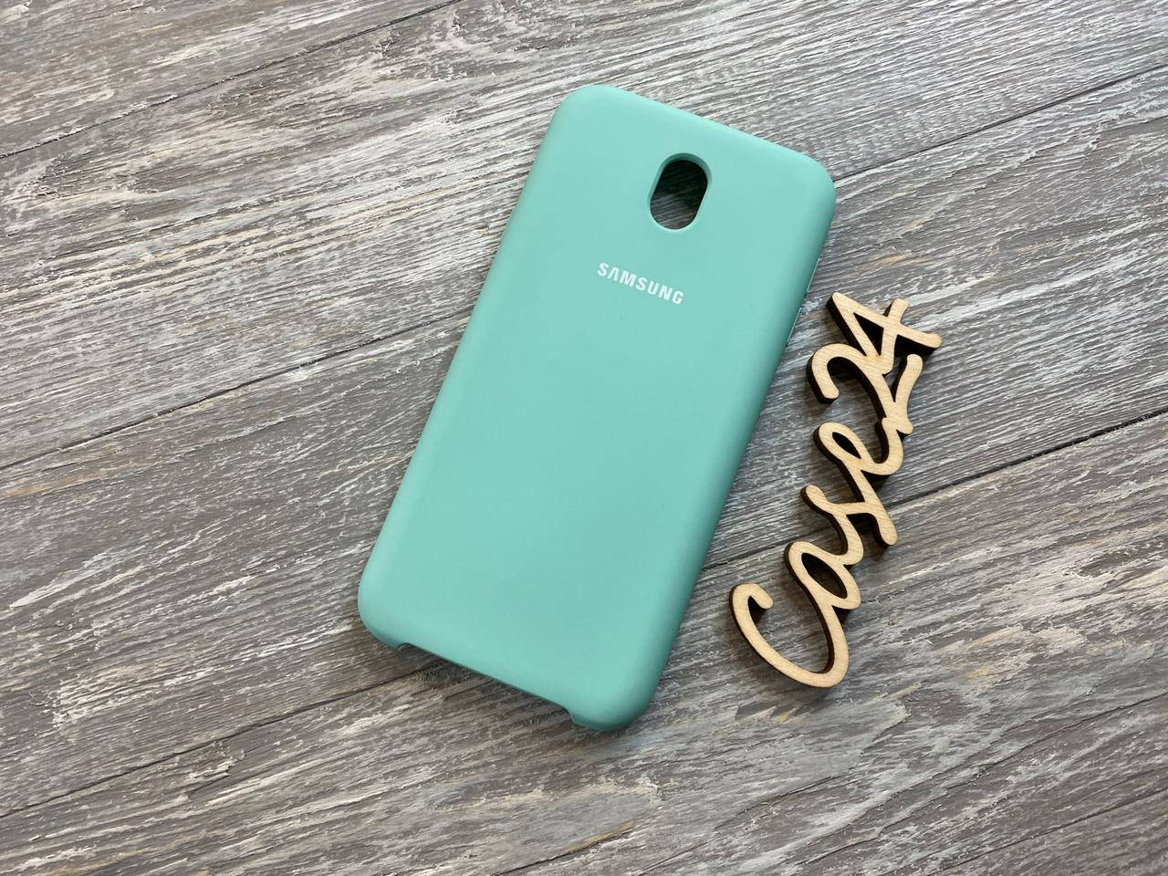 

Чехол Soft touch для Samsung Galaxy J7 2017 J730 (8 цветов) бирюзовый