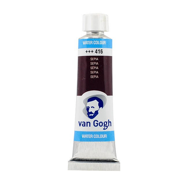 

Краска акварельная Van Gogh (416), Сепия, туба 10 мл, Royal Talens