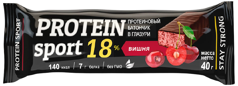 

Протеиновые батончики в глазури Effort Вишня (40 грамм)