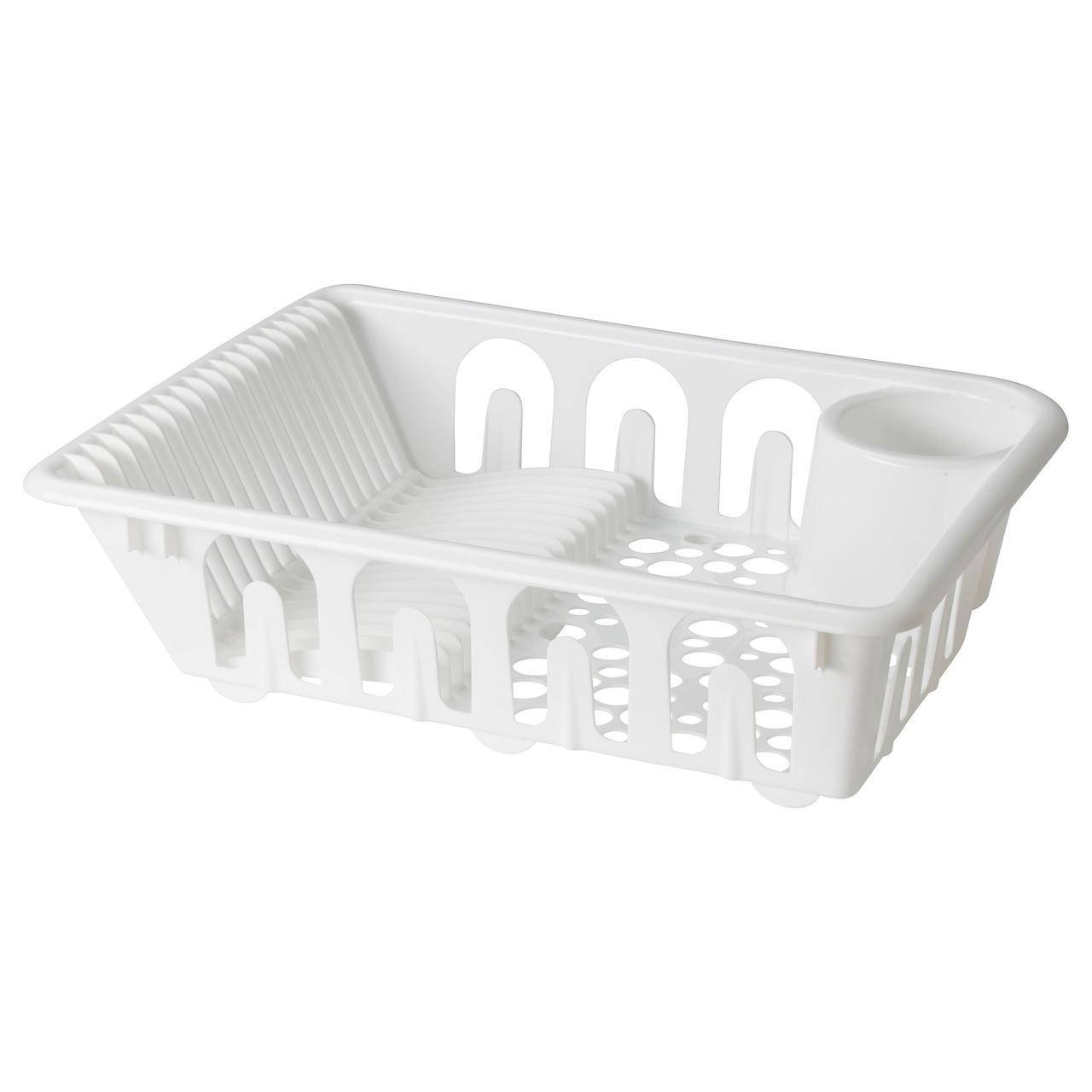 

IKEA FLUNDRA (401.769.50) Сушилка посудная, белая