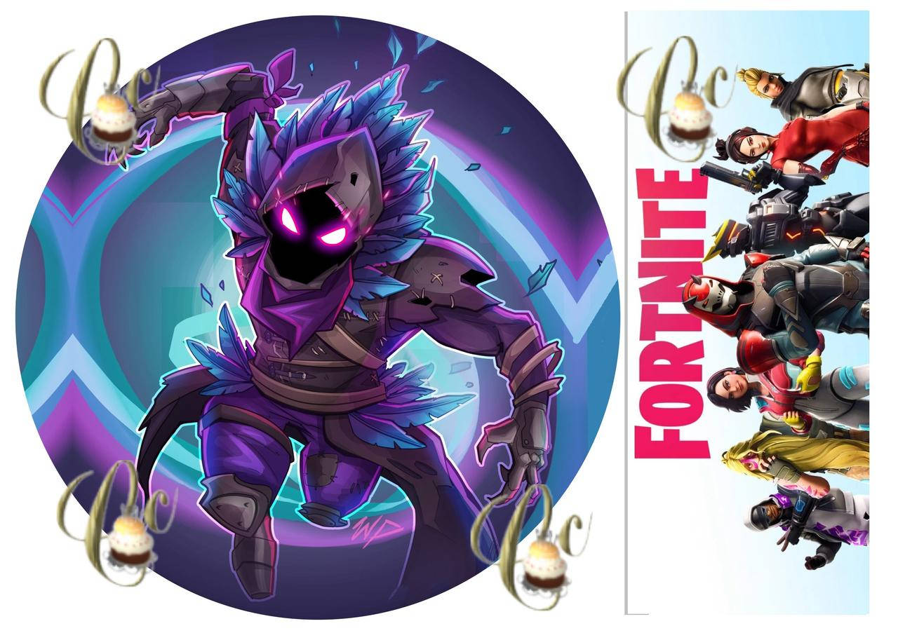 

Печать вафельной и сахарной картинки Фортнайт на торт, топеры САХАРНАЯ