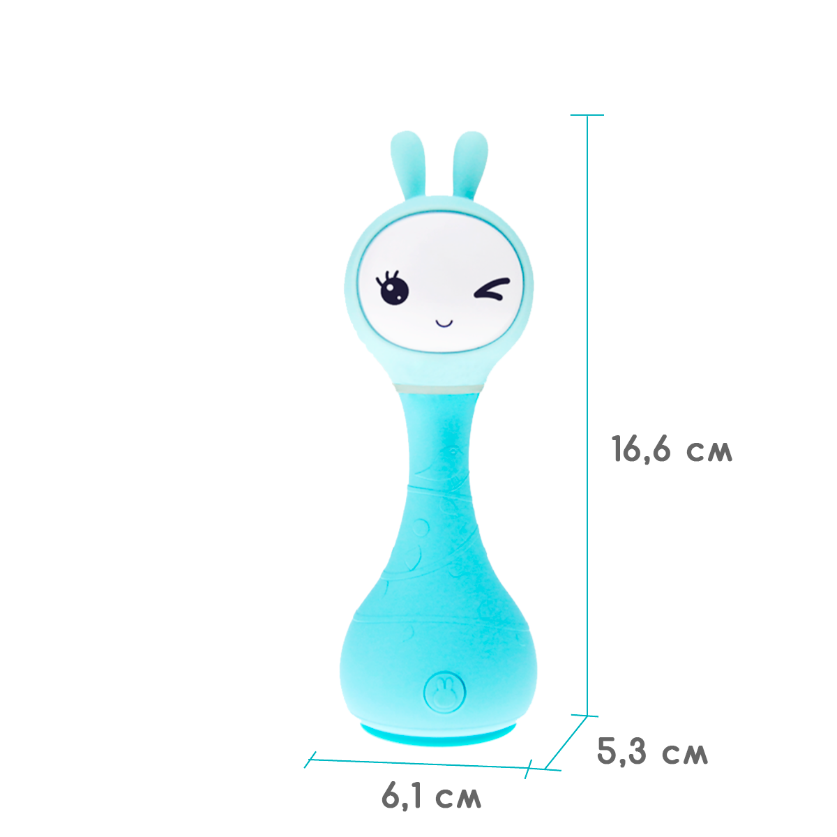 

Оригинальный детский интерактивный Smarty Зайка Alilo R1 (от 0 до 4 лет) (Бирюзовый)
