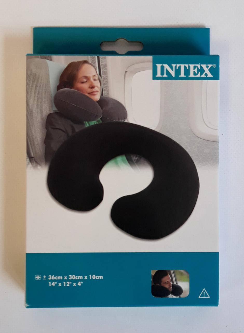 

Подушка надувная велюровая "Месяц" 68675 Intex