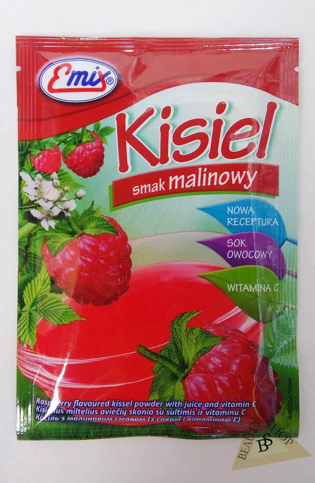 

Кисель с малиновым вкусом Emix Польша 40g