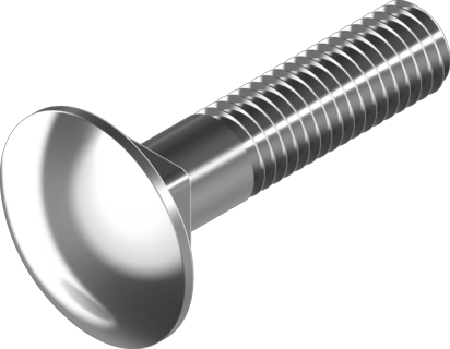 

DIN603 Болт М6х100 ЧР прочность 4,8 цинк(белый) кв. подг. Болт с полукруглой головкой и квадратным подголовком