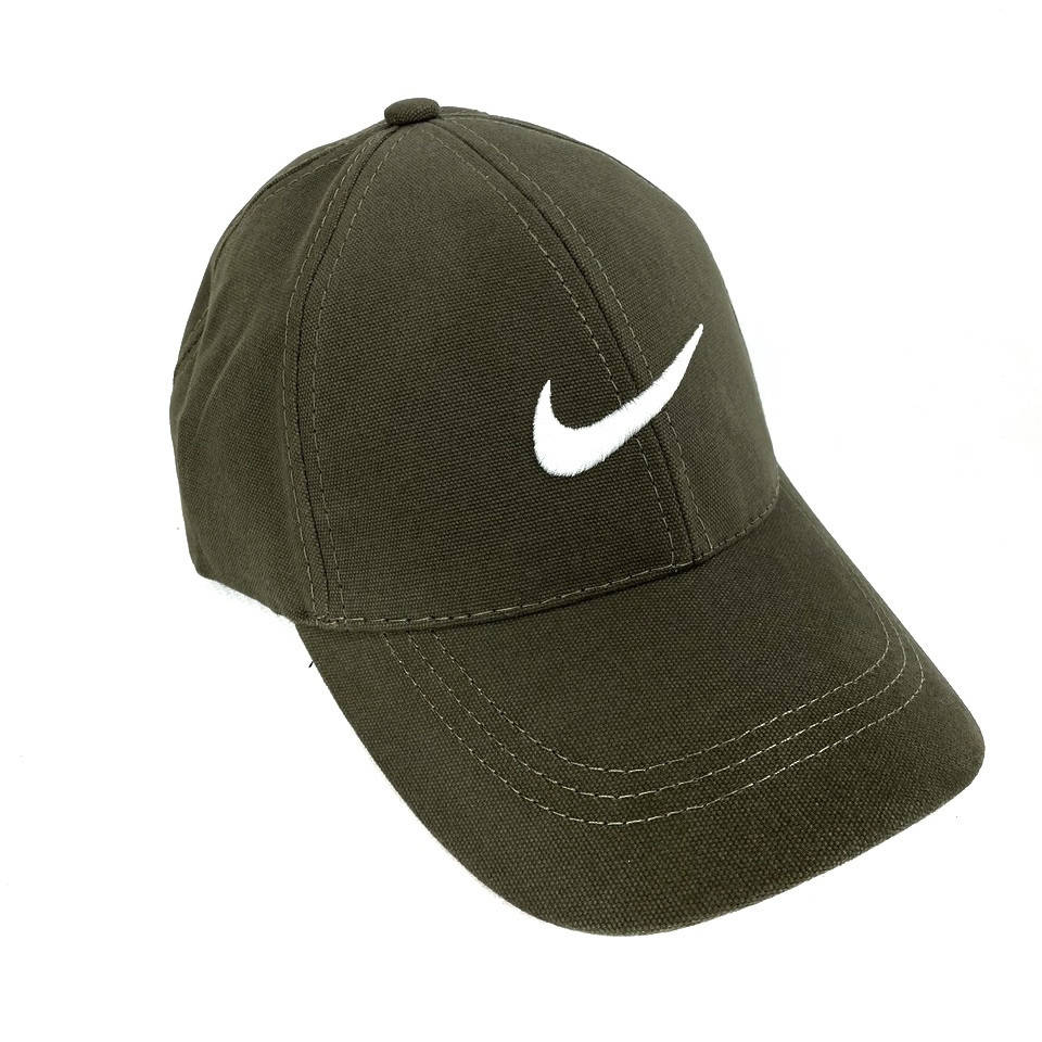 

Кепка мужская Nike x khaki | бейсболка коттоновая, Хаки