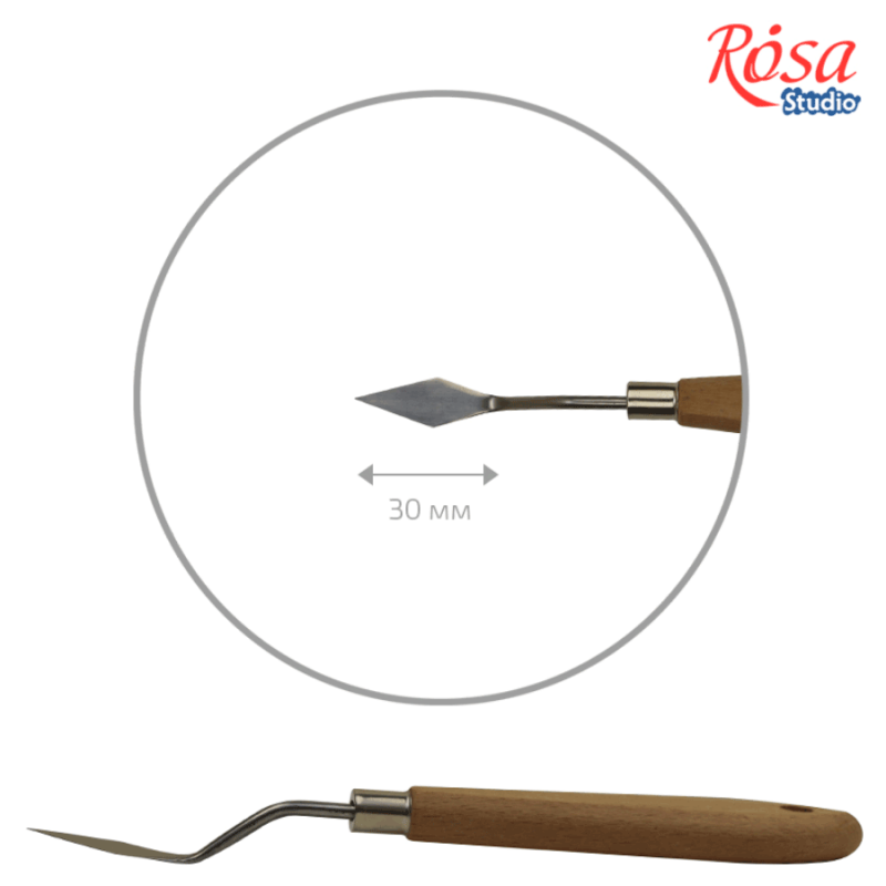 

Мастихин ROSA Studio 11917 ромб мини, длина 3 см