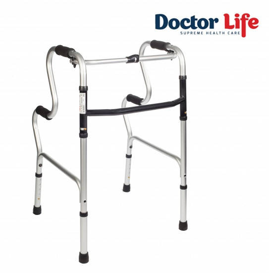 

Ходунки двухуровневые складные алюминиевые Doctor Life
