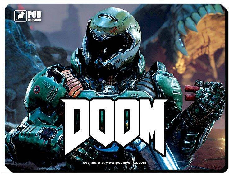 

Коврик игровой для мыши GAME Doom S размер (260 х195мм)