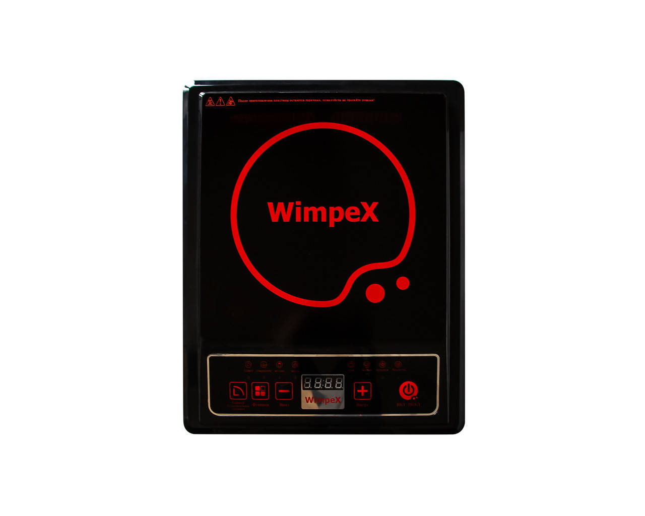 

Настольная кухонная индукционная плита Wimpex WX-1323 Original 2000 Вт Черная