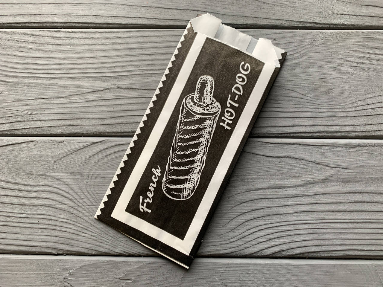 

Упаковка для французских хот догов 60Ф, Белый