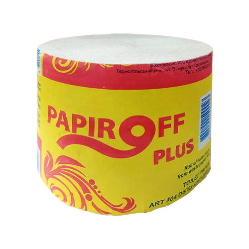 

Туалетная бумага "Papiroff" PLUS, Серый