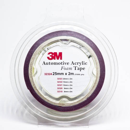 

Двухсторонний скотч 3M GT6008 пеноакриловый 25мм x 2м (арт. 32324)