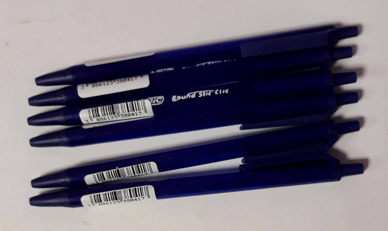 

Ручка Масляная Round stick Синяя 1,0 мм 926376 Bic Франция