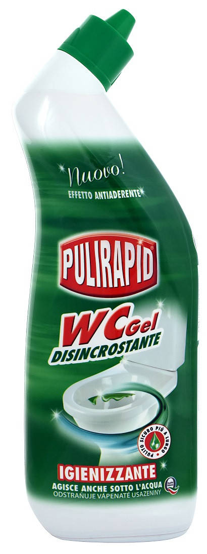 

Гель для унитаза Pulirapid WC Gel 750ml