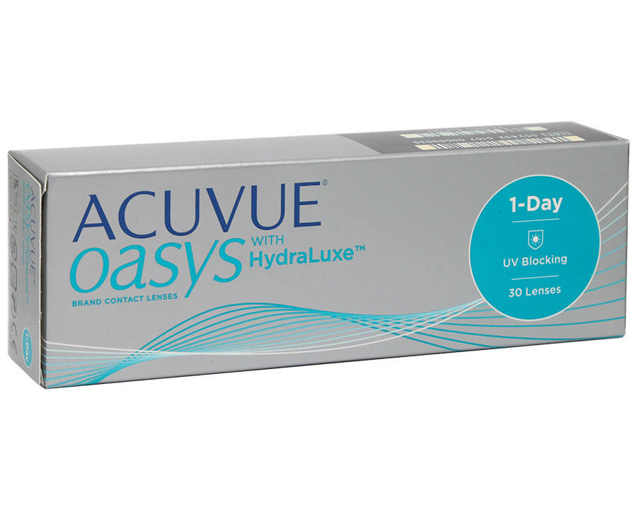

Acuvue oasys with HydraLuxe 1-day