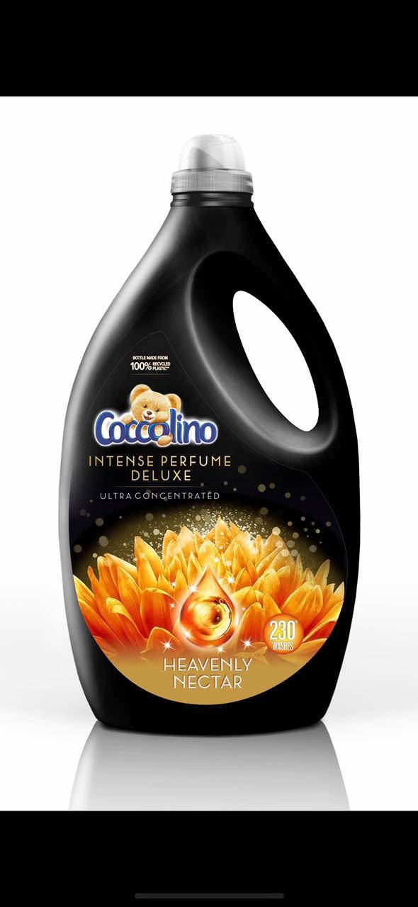

ОПОЛАСКИВАТЕЛЬ 5.775 л ДЛЯ БЕЛЬЯ ПАРФЮМИРОВАННЫЙ COCCOLINO HEAVENLY NECTAR 140 стирок