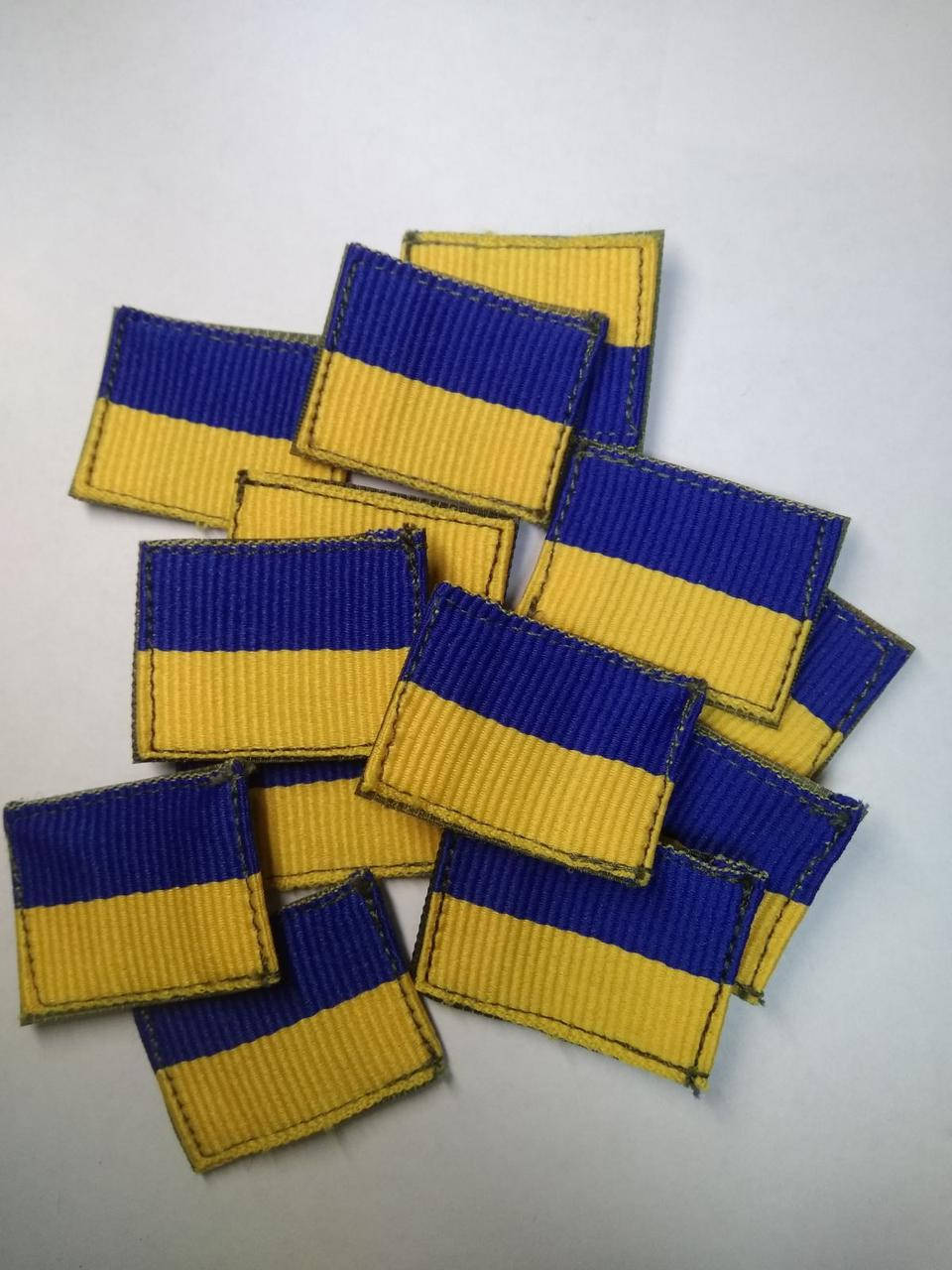 

Флаг Украины Шеврон нашивка липучка 4*3 см