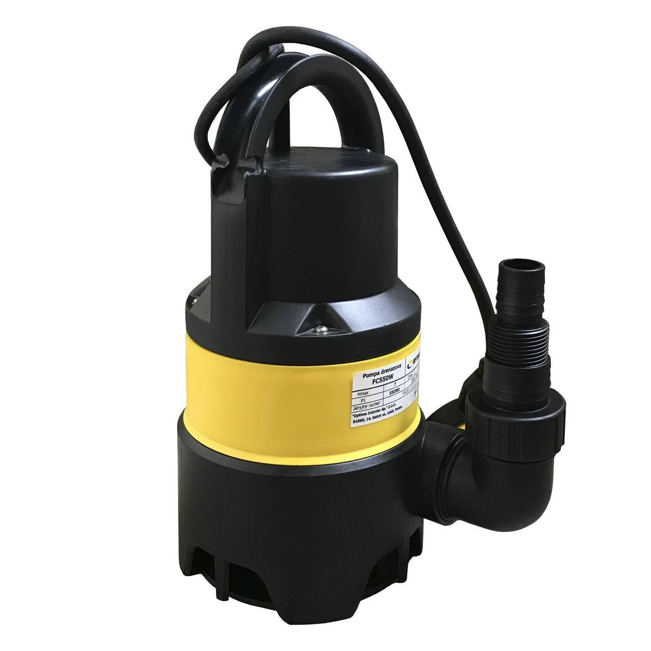 

Насос дренажний Optima FC550W 0,55кВт