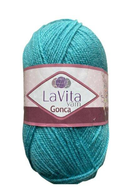 

LaVita Gonca (ЛаВита Гонка) № 5021 бирюзовый (Пряжа акрил, нитки для вязания)