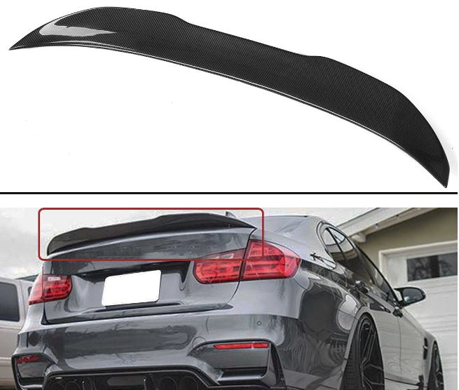

Карбоновый спойлер для BMW БМВ F30 / M3 F80 PSM стиль, Черный