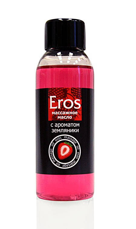 

Масло массажное "Eros fantasy" с ароматом земляники, 50 мл.
