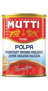 

Помидоры кубиками Mutti 400gr