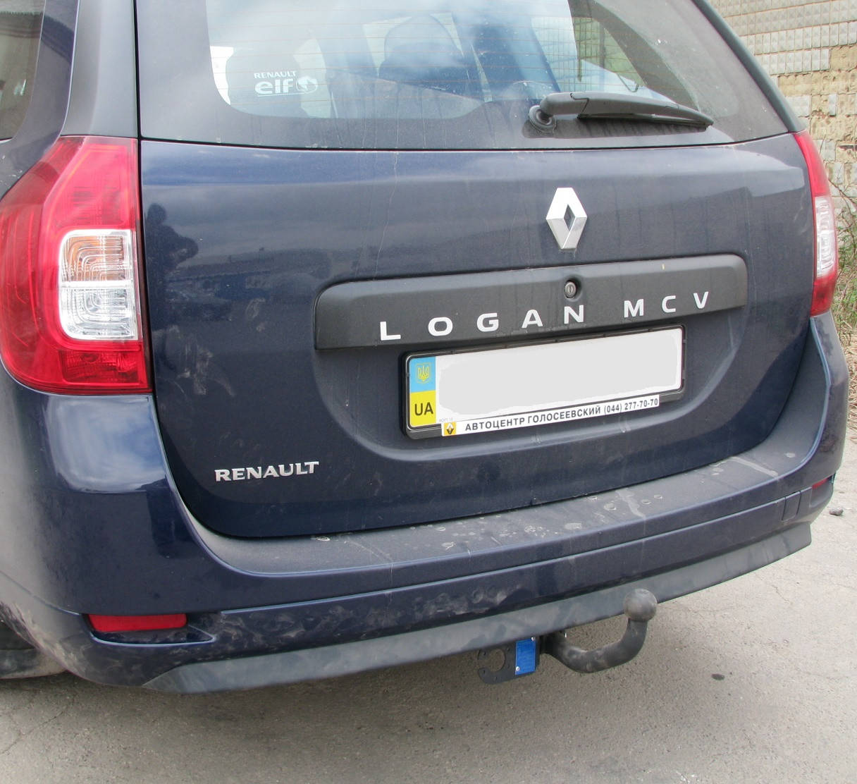 

Фаркоп на Dacia Logan MCV универсал (с 2013--) Дачия Логан МСВ