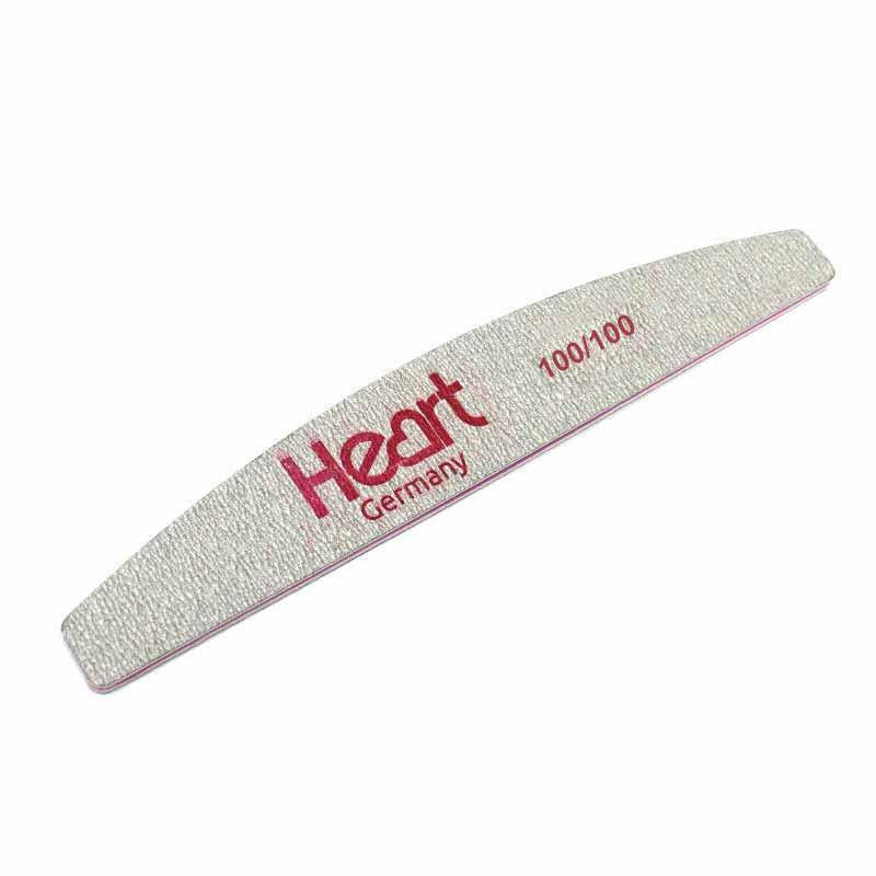 

Пилка для ногтей Heart 100/100 Half