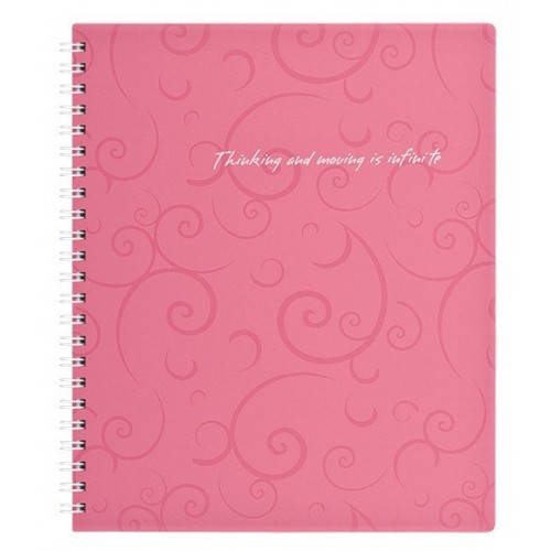 

Тетрадь на пружине Barocco В5 клетка Buromax 80 листов (BM.2419-610)