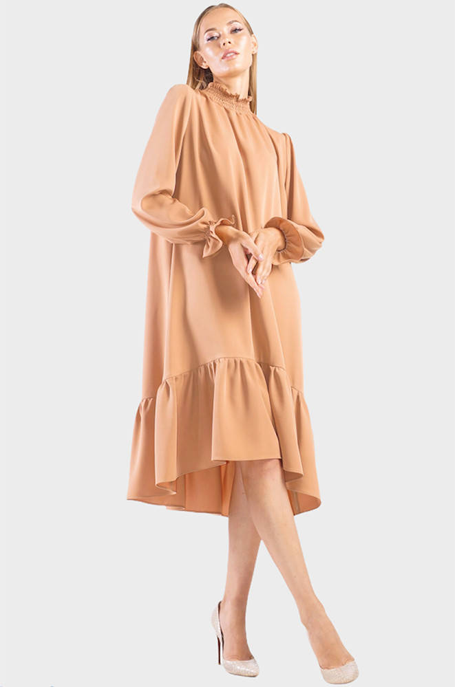 

Платье женское бежевое 130214M 40