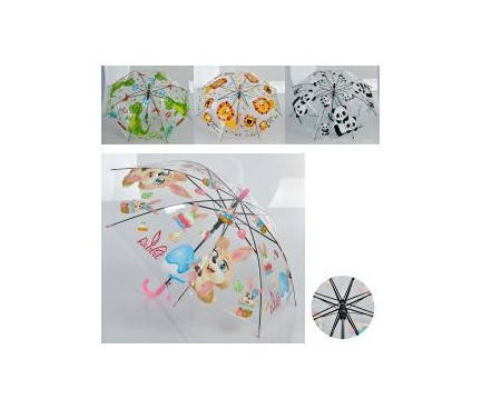 

Зонтик детский MK 4810 длина66см,трость61см,диам84см,спица49см,свисток,клеенка,4вида,в кульк(MK 4810)