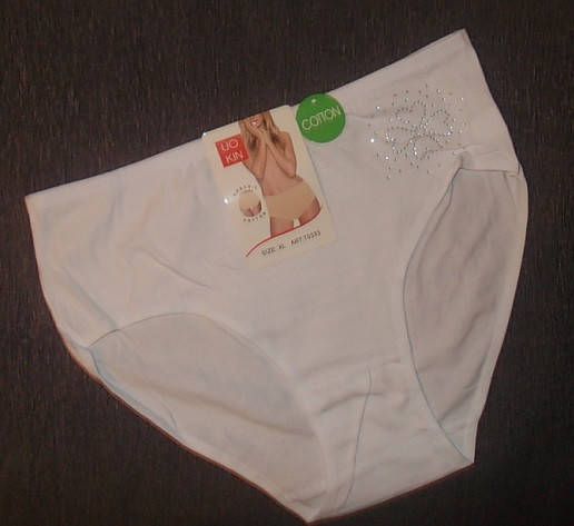 

Трусики высокие женские р 50 ХL хлопковые трусы, Белый