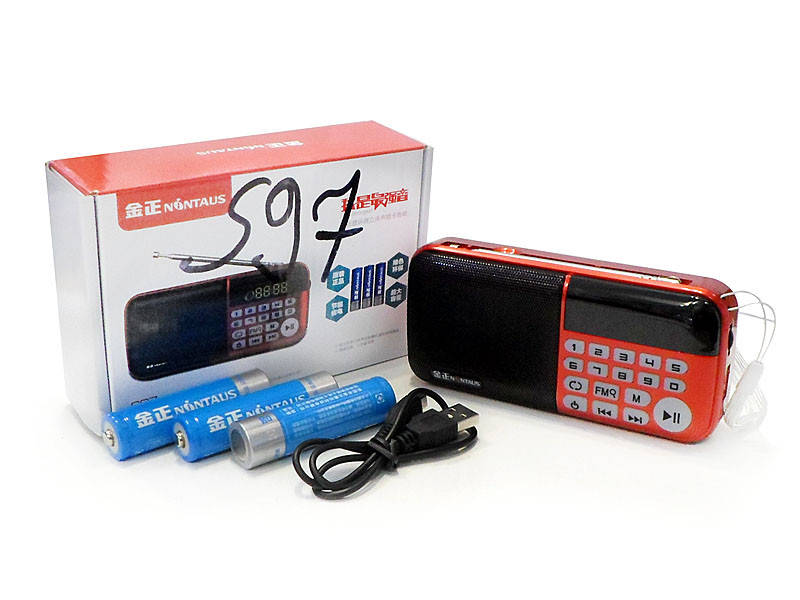 

Радиоприемник USB/MP3 S97 60шт 9833