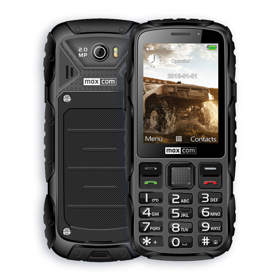 

Телефон Maxcom MM920 Black, Черный