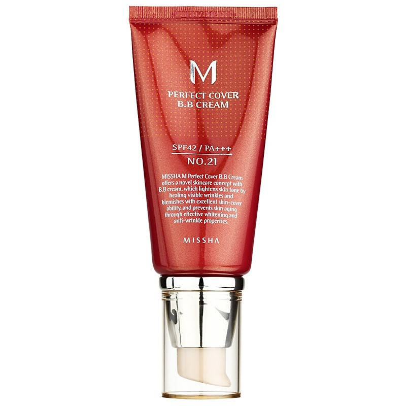 

BB крем с идеальным покрытием Missha M Perfect Cover BB Cream SPF42/PA+++ 21 Light Beige 50 мл (8806333353729)